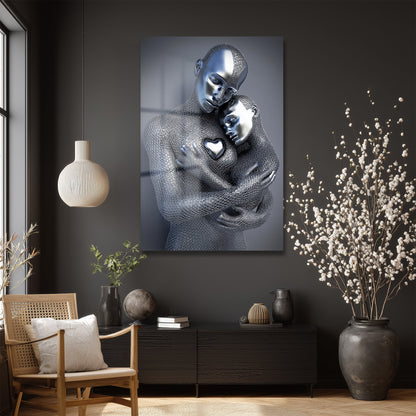 DEKORATİF DİKEY CAM TABLO - TT3392