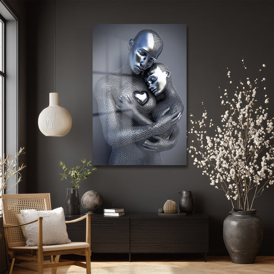 DEKORATİF DİKEY CAM TABLO - TT3392