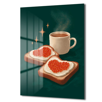 DEKORATİF DİKEY CAM TABLO - TT3325