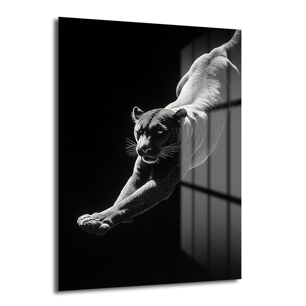 DEKORATİF DİKEY CAM TABLO - TT3388