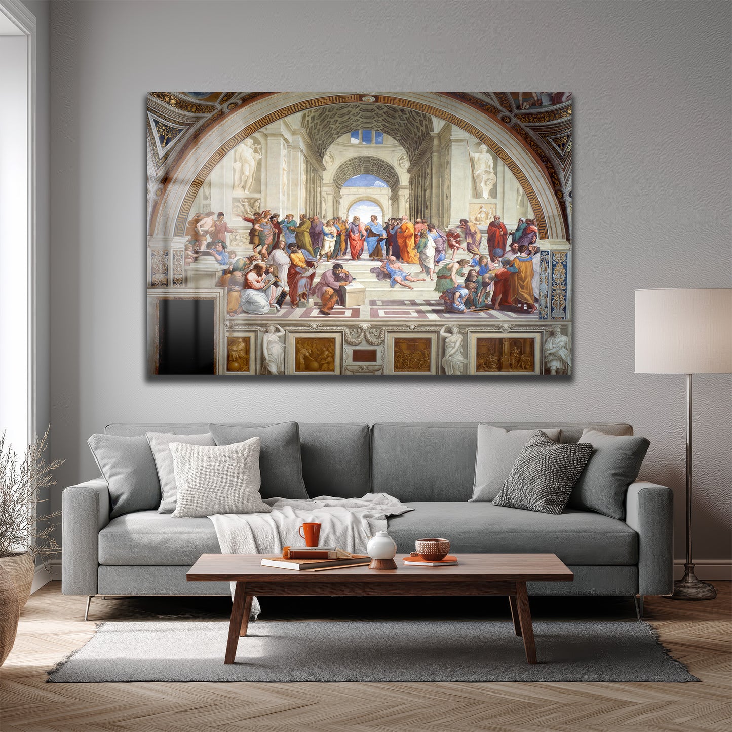 DEKORATİF YATAY CAM TABLO - TT3230