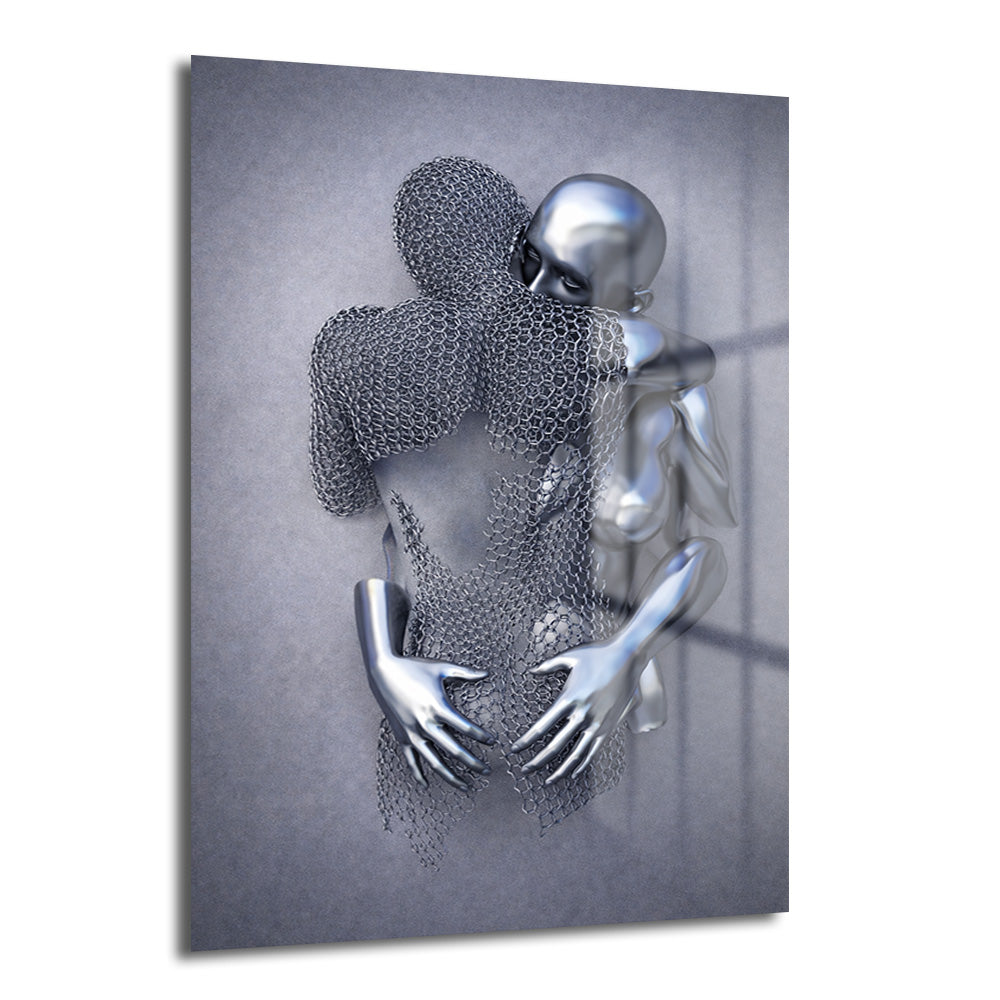 DEKORATİF DİKEY CAM TABLO - TT3390