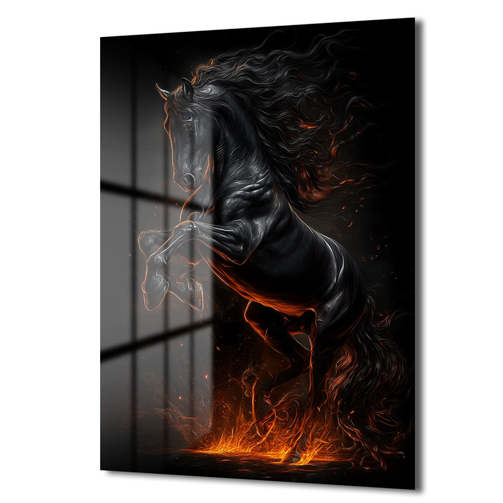 DEKORATİF DİKEY CAM TABLO - TT3331