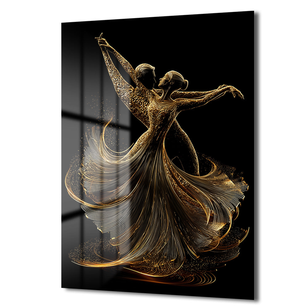 DEKORATİF DİKEY CAM TABLO - TT3332