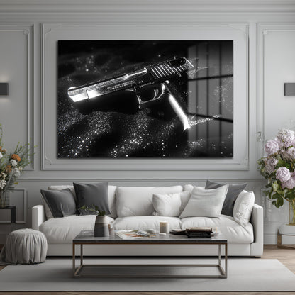 DEKORATİF YATAY CAM TABLO - TT3202