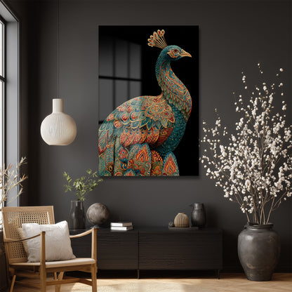 DEKORATİF DİKEY CAM TABLO - TT3393