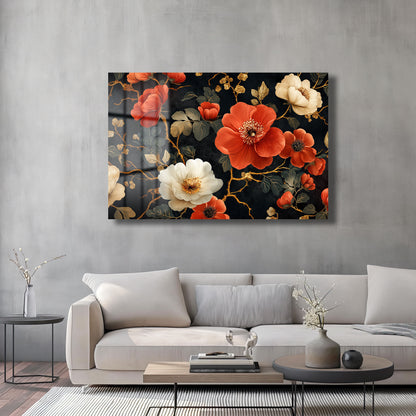 DEKORATİF YATAY CAM TABLO - TT1287