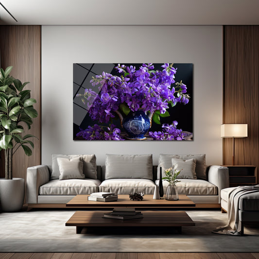 DEKORATİF YATAY CAM TABLO - TT0170