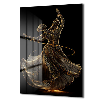 DEKORATİF DİKEY CAM TABLO - TT3337