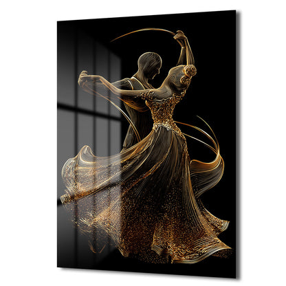 DEKORATİF DİKEY CAM TABLO - TT3338