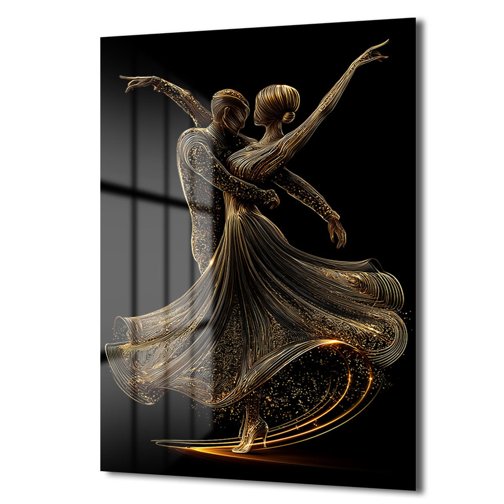 DEKORATİF DİKEY CAM TABLO - TT3340