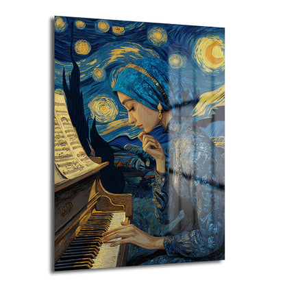 DEKORATİF DİKEY CAM TABLO - TT3400