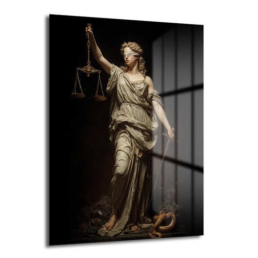 DEKORATİF DİKEY CAM TABLO - TT3467