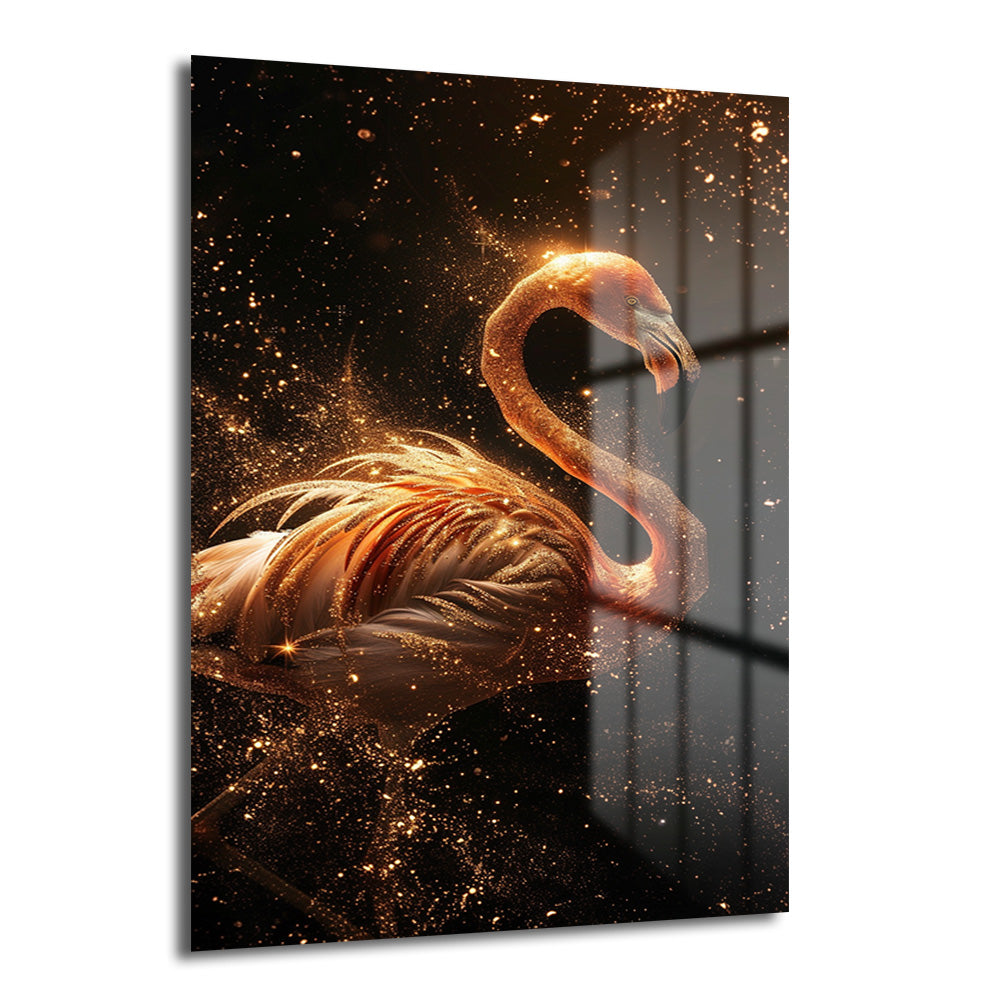 DEKORATİF DİKEY CAM TABLO - TT3468