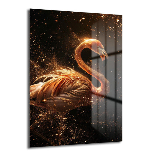 DEKORATİF DİKEY CAM TABLO - TT3468