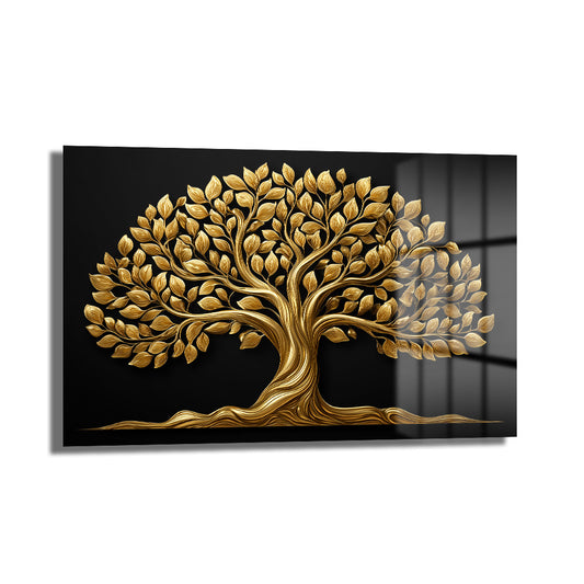 DEKORATİF YATAY CAM TABLO - TT3176