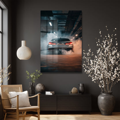 DEKORATİF DİKEY CAM TABLO - TT3466