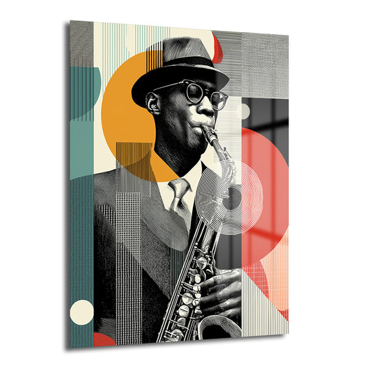 DEKORATİF DİKEY CAM TABLO - TT3472