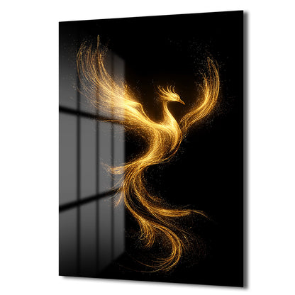 DEKORATİF DİKEY CAM TABLO - TT3346