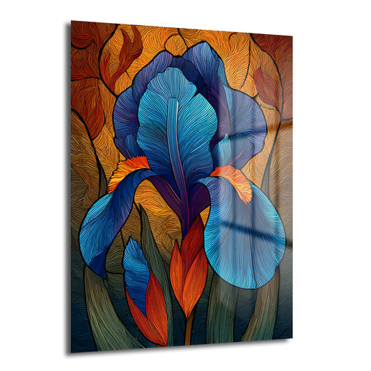 DEKORATİF DİKEY CAM TABLO - TT3473