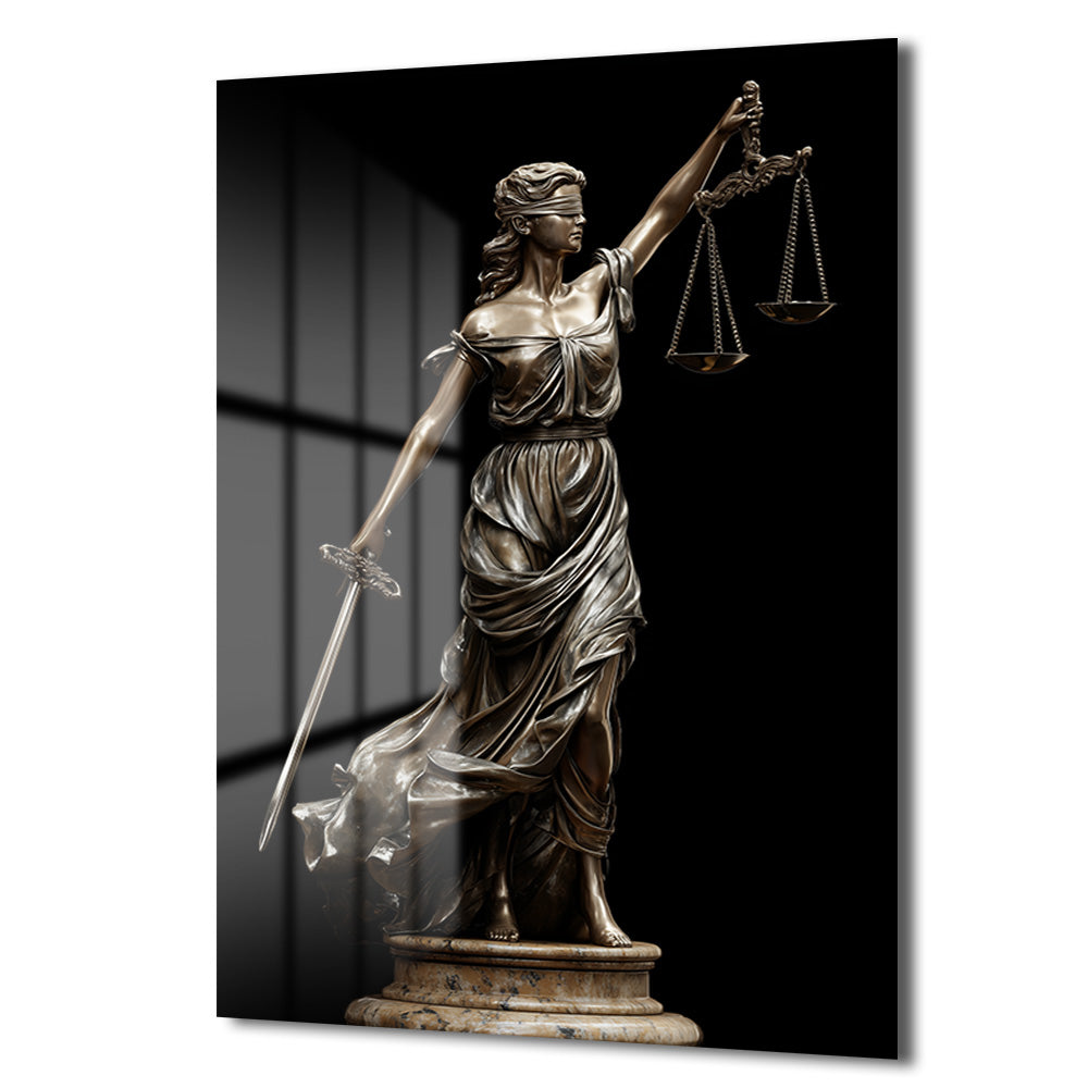 DEKORATİF DİKEY CAM TABLO - TT3348