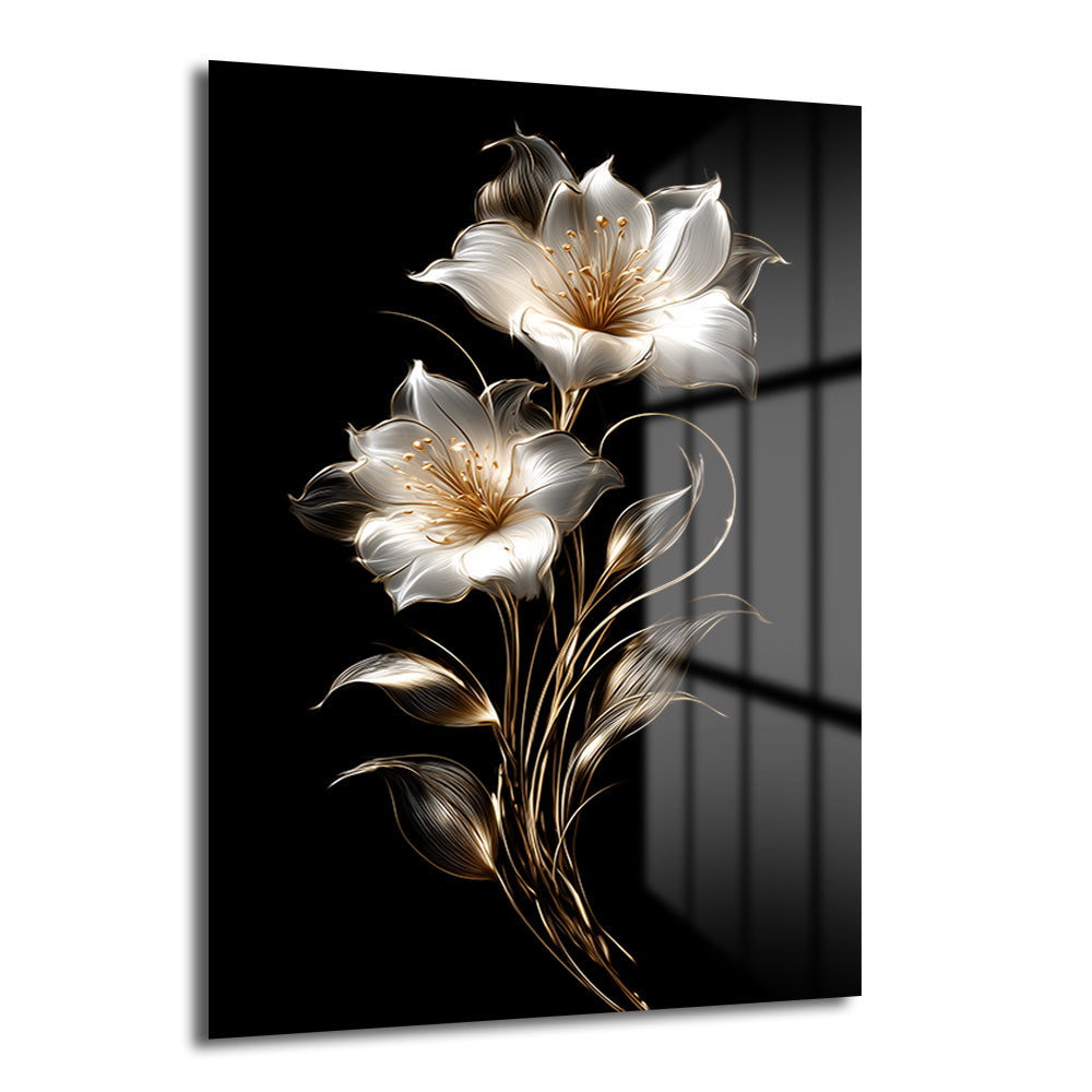 DEKORATİF DİKEY CAM TABLO - TT3409