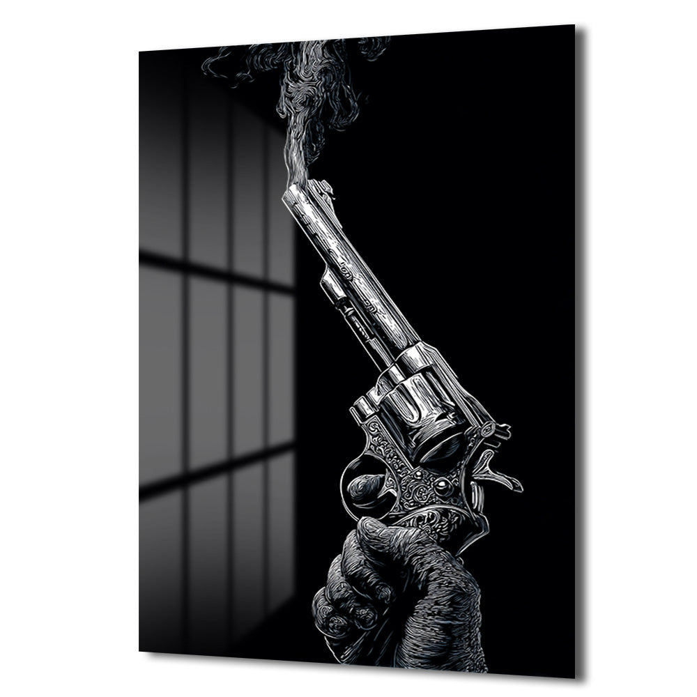 DEKORATİF DİKEY CAM TABLO - TT3350