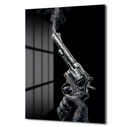 DEKORATİF DİKEY CAM TABLO - TT3350