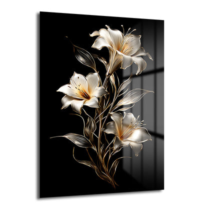 DEKORATİF DİKEY CAM TABLO - TT3410