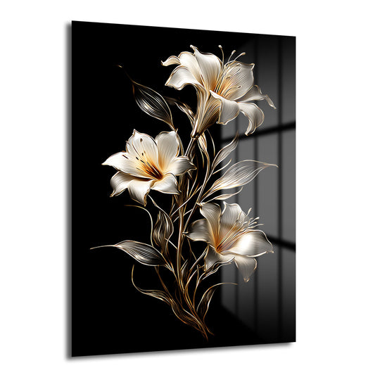 DEKORATİF DİKEY CAM TABLO - TT3410