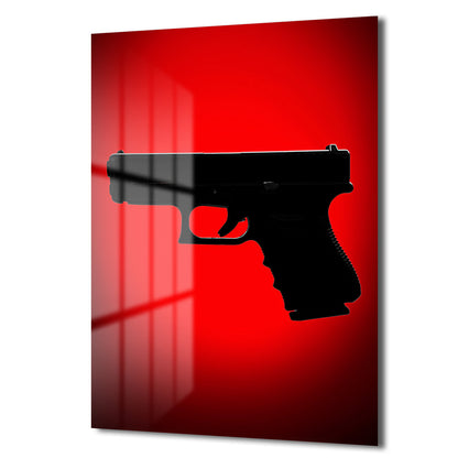 DEKORATİF DİKEY CAM TABLO - TT3351