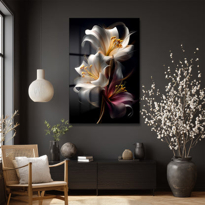 DEKORATİF DİKEY CAM TABLO - TT3335