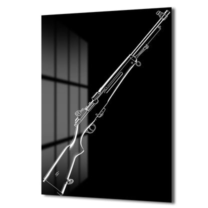 DEKORATİF DİKEY CAM TABLO - TT3354