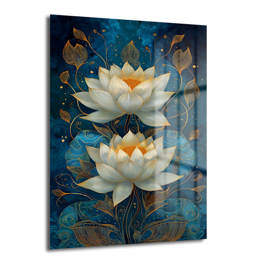 DEKORATİF DİKEY CAM TABLO - TT3481