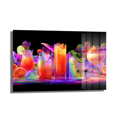 DEKORATİF YATAY CAM TABLO - TT3189