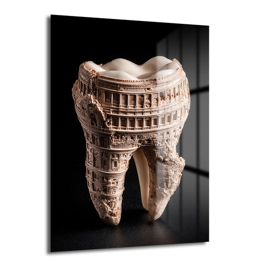 DEKORATİF DİKEY CAM TABLO - TT3417