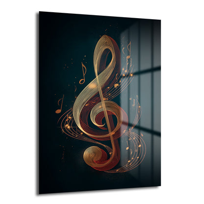 DEKORATİF DİKEY CAM TABLO - TT3485