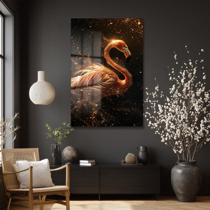 DEKORATİF DİKEY CAM TABLO - TT3468