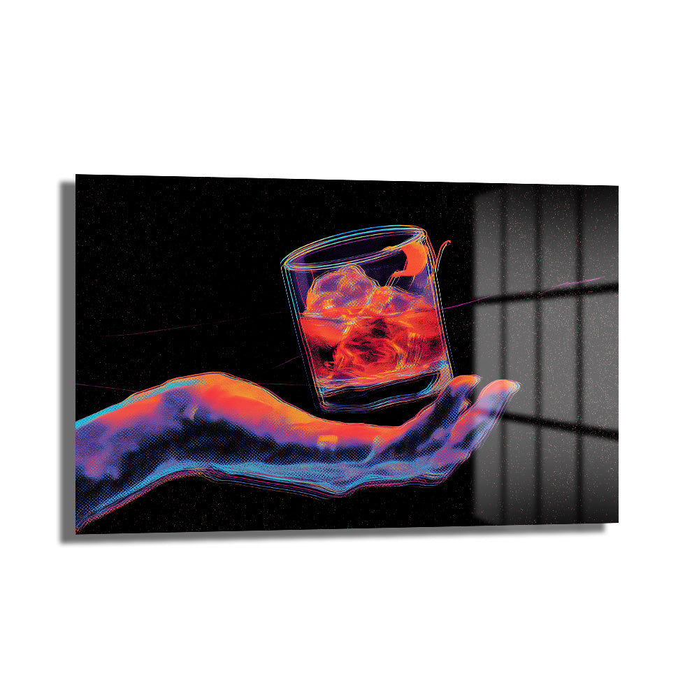 DEKORATİF YATAY CAM TABLO - TT3199