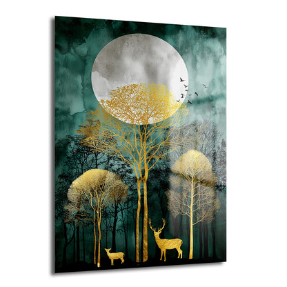 DEKORATİF DİKEY CAM TABLO - TT3426