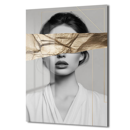 DEKORATİF DİKEY CAM TABLO - TT3356