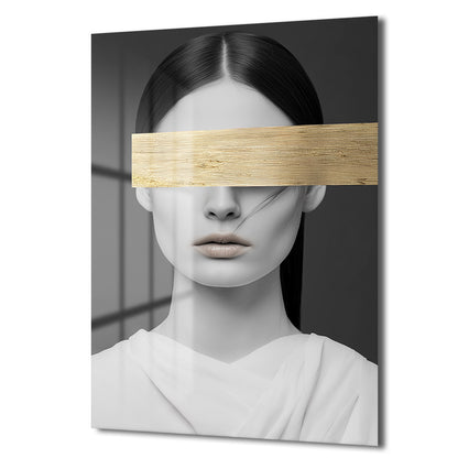 DEKORATİF DİKEY CAM TABLO - TT3357