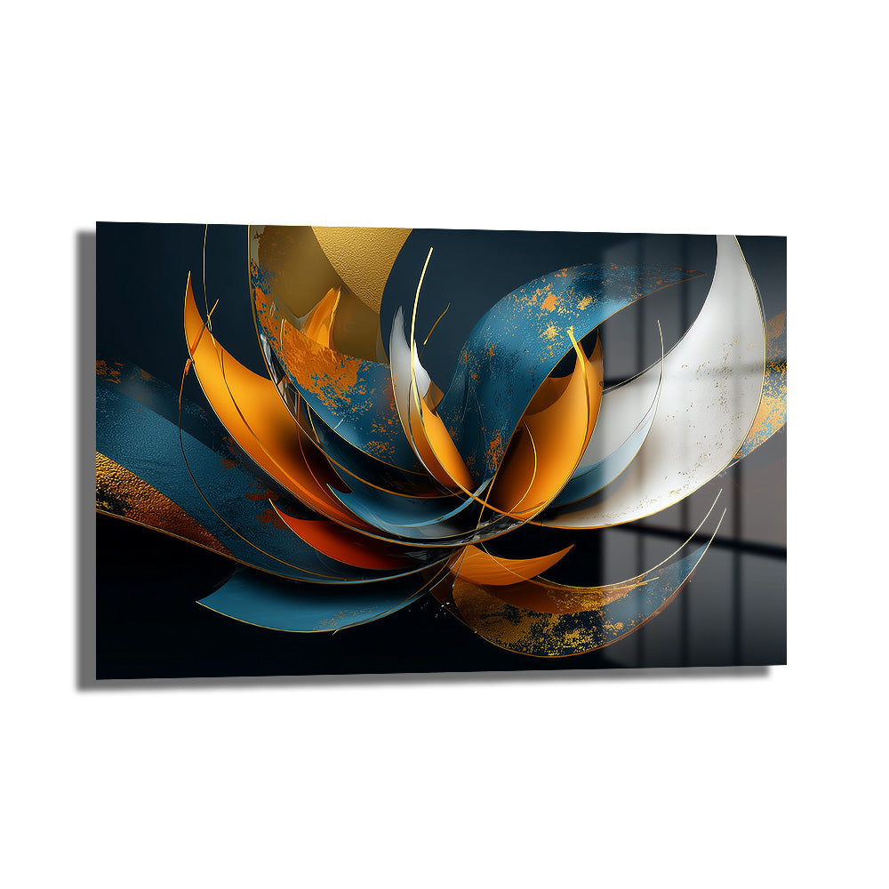 DEKORATİF YATAY CAM TABLO - TT3203