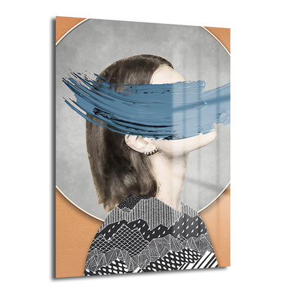 DEKORATİF DİKEY CAM TABLO - TT3498