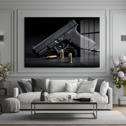 DEKORATİF YATAY CAM TABLO - TT3206