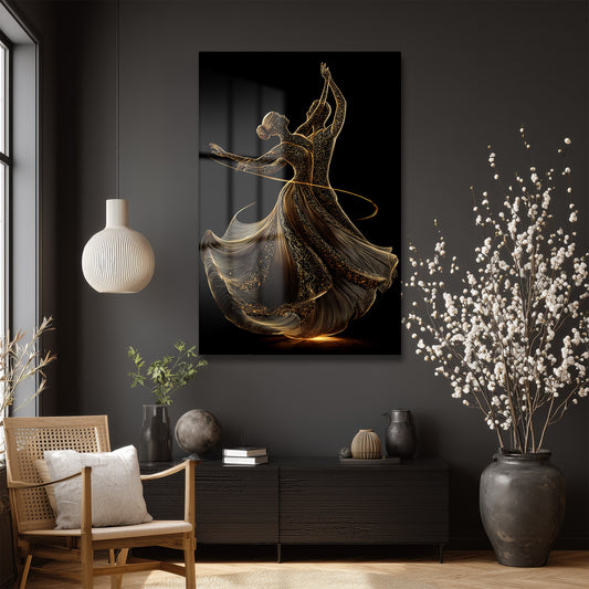 DEKORATİF DİKEY CAM TABLO - TT3337