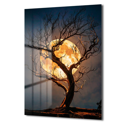 DEKORATİF DİKEY CAM TABLO - TT3365