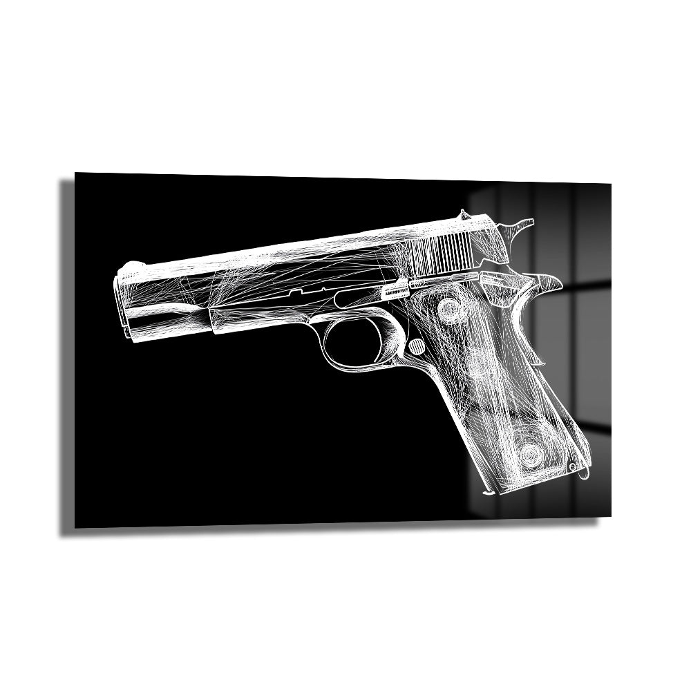 DEKORATİF YATAY CAM TABLO - TT3211