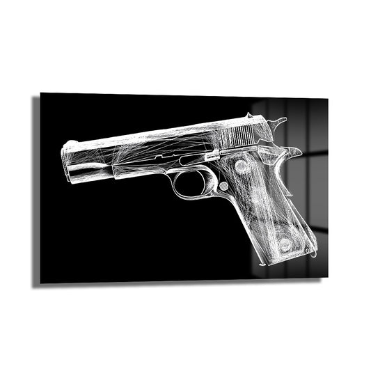 DEKORATİF YATAY CAM TABLO - TT3211