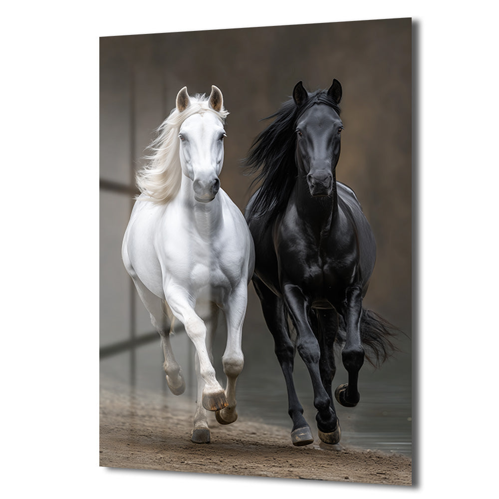 DEKORATİF DİKEY CAM TABLO - TT3366